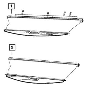 Mopar® - Luggage Compartment Cover