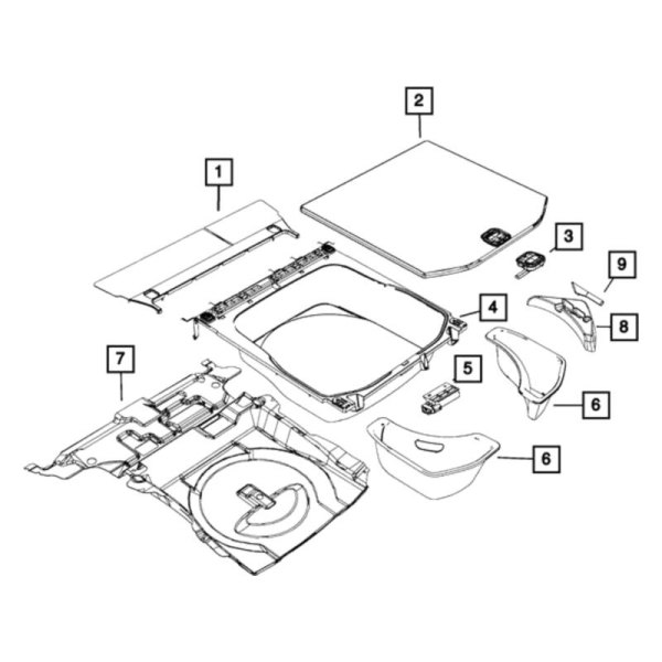 Mopar® - Latch Release Handle