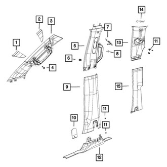 Mopar® - Body A-Pillar