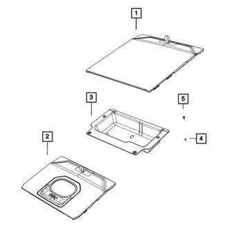 Jeep OE - Rear Cargo Cover