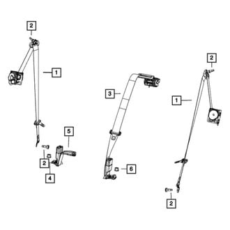 Mopar® - Seat Belt Retractor