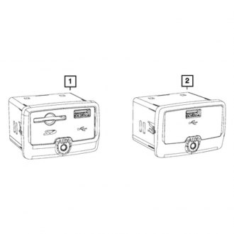 Mopar® - Audio Auxiliary Jack