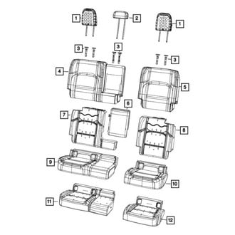 Mopar® - Headrest Sleeve