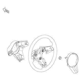Mopar® - Steering Wheel Back Cover