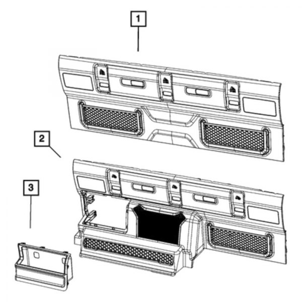 Mopar® - Truck Bed Panel