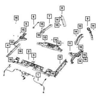 Jeep OE - Windshield Post Trim
