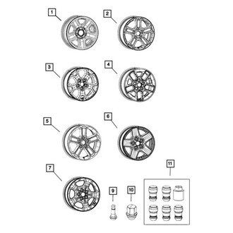 Mopar® - Aluminum Wheel