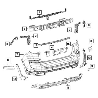 Fiat OE - Rear Tow Eye Cap