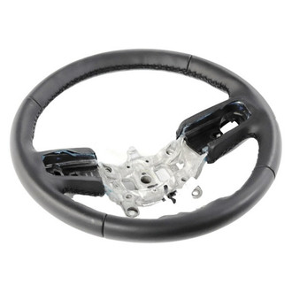 Mopar® - 2-Spoke Black Steering Wheel with Black Stitching