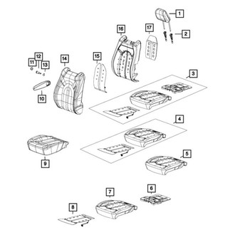 Mopar® - Front Seat Armrest