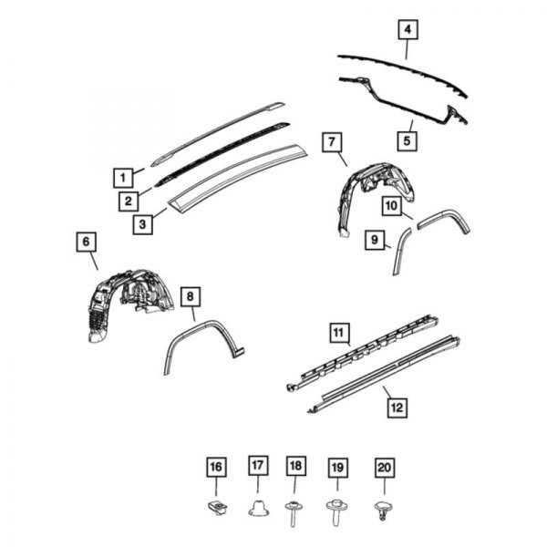 Wheel Arch Molding