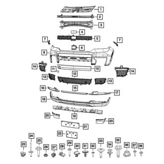 Fiat 500 Replacement Bumper Spoilers & Valances — Carid.com