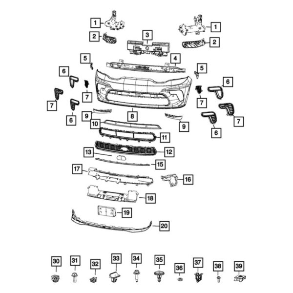 Mopar® - Bumper