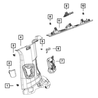 Mopar® - Body C-Pillar
