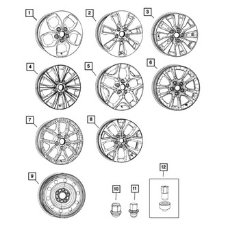 Mopar® - Alloy Factory Wheel