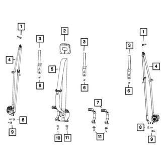 Mopar® - Seat Belt Retractor