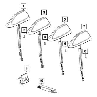 Dodge OE - Radio Antenna Assembly