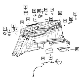Mopar® - Quarter Panel Trim Cap