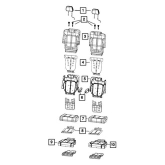 Mopar® - Seat Back Cover
