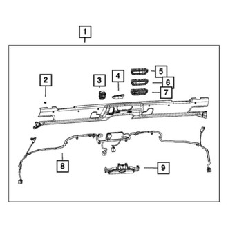 Mopar® - Windshield Molding