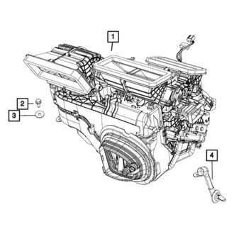 Mopar® - HVAC Heater Case