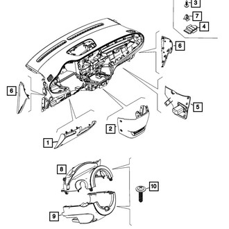 Mopar® - Bulkhead Cover