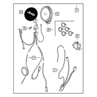 Mopar® - Replacement Fog Light