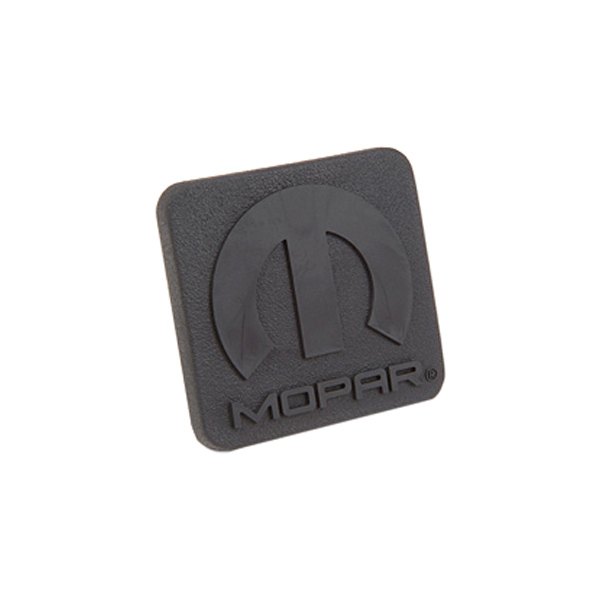 Mopar® - Black Hitch Cover for 2" Receivers with Mopar Logo