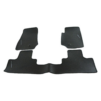 Mopar® - Premium Carpet 1st & 2nd Row Dark Slate Gray Floor Mat Set