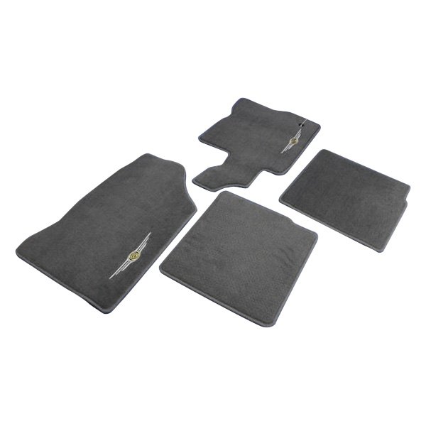 Mopar® - Premium Carpet Medium Slate Gray Floor Mat Set