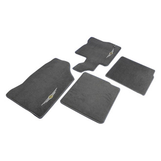 Mopar® - Premium Carpet 1st & 2nd Row Medium Slate Gray Carpet Floor Mat Set
