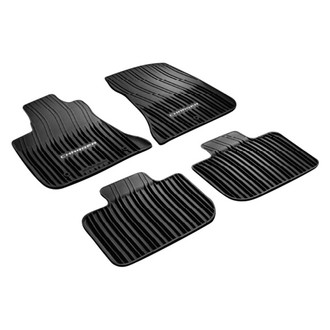 Mopar® - Premium Carpet 1st & 2nd Row Black Floor Mat Set