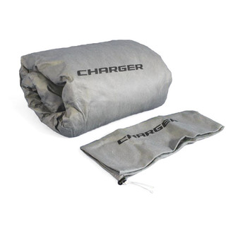 Mopar® - Matrix® Gray Car Cover with Charger Lettering Logo