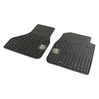 Mopar® - All Weather 1st Row Dark Slate Gray Rubber Floor Mats