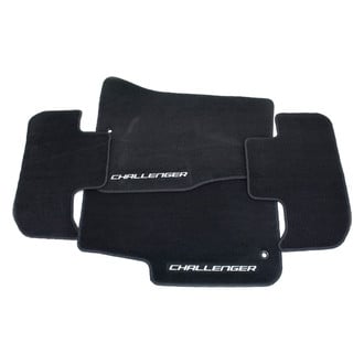 Mopar® - Premium Carpet 1st & 2nd Row Dark Slate Gray Floor Mat Set