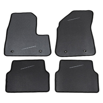 Mopar® - Premium Carpet 1st & 2nd Row Black Floor Mat Set
