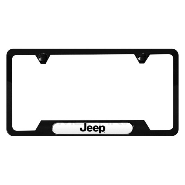 Mopar® - License Plate Frame with Jeep Logo