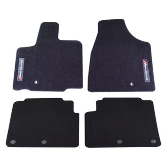Mopar® - Premium Carpet 1st & 2nd Row Black Floor Mat Set