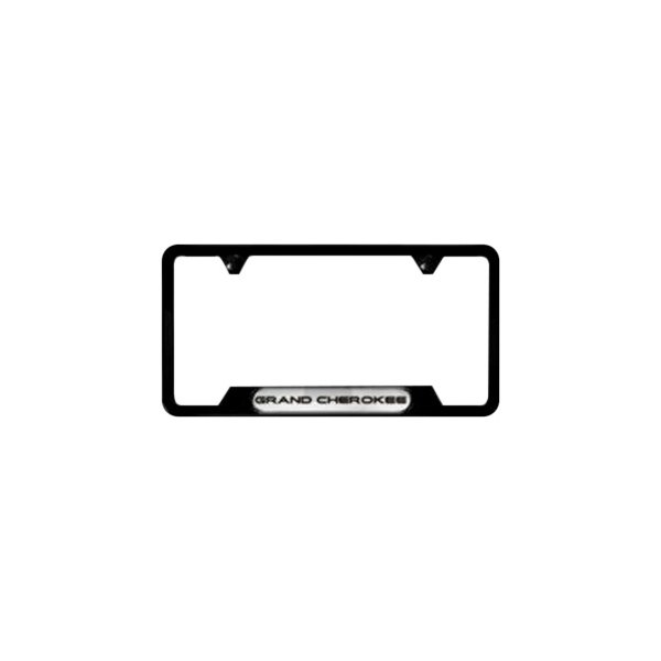 Mopar® - License Plate Frame with Grand Cherokee Logo