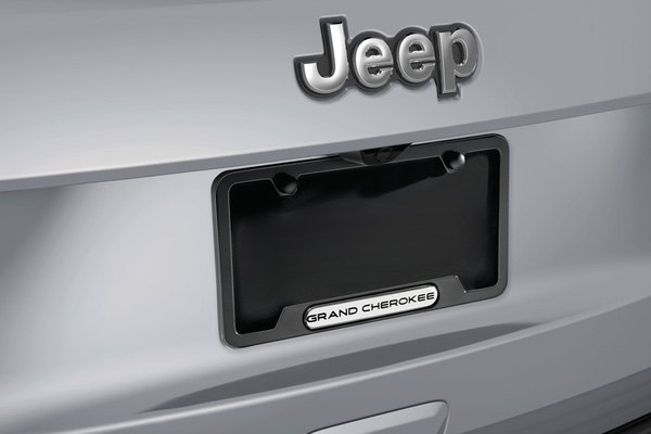 Mopar® - License Plate Frame with Grand Cherokee Logo