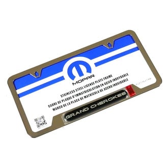 Mopar® - License Plate Bracket