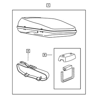 Mopar® - Luggage Carrier Kit