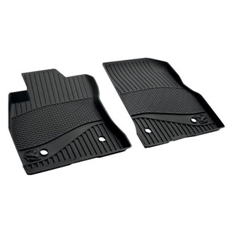 Mopar® - All Weather 1st Row Black Rubber Floor Mats