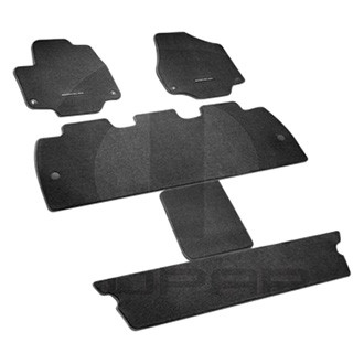 Mopar® - Premium Carpet 1st & 2nd Row Black Floor Mat Set
