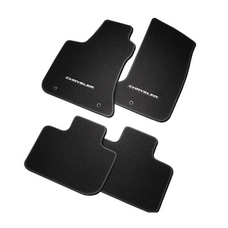 Mopar® - 1st & 2nd Row Black Carpet Floor Mat Set