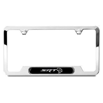 Mopar® - Slim Edge Black License Plate Frame