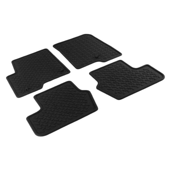 Mopar® 82215562 All Weather 1st & 2nd Row Rubber Floor Mat Set