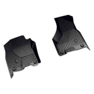 Mopar® - All Weather 1st & 2nd Row Black Rubber Floor Mat Set