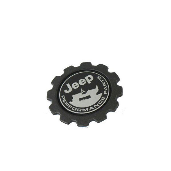 Mopar® - "Jeep Performance Parts" Black/Silver Fender Badge