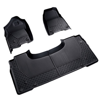Mopar® - 2nd Row Black Carpet Floor Mat